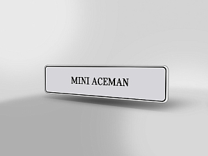 Model Plate MINI Aceman
