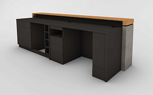 Reception/bar counter 1 workplace Reception/bar counter 1 workplace