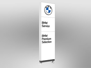 Service pylon BMW Premium Selection & BMW Service combined outside EEA P4 Service pylon BMW Premium Selection & BMW Service combined outside EEA P4