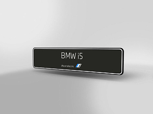 Model Plate BMW i5