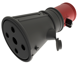 WORKY- Round rubber nozzle with closing membrane WORKY- Round rubber nozzle with closing membrane