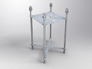 Anchor set for Bearing structure size 1, freestanding, single-storey Anchor set for Bearing structure size 1, freestanding, single-storey