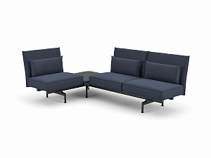 Corner Seat Soft Work System (BS) left Corner Seat Soft Work System (BS) left