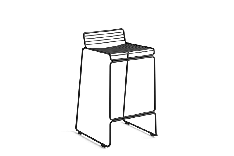 Bar stool HEE - black