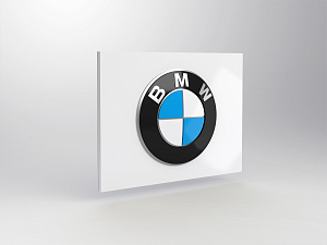 BMW brand module for LDS M8<br />
B 2400 x H 1800 mm