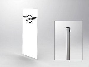 MINI Logo flag (vertical) (80512420479)