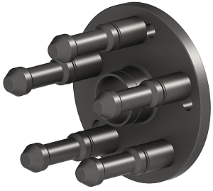 Replacement / extension - balancing flange for tire balancing machine Replacement / extension - balancing flange for tire balancing machine